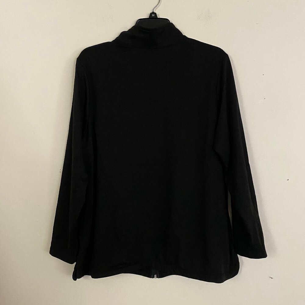 Croft & Barrow Zip-Front Fleece Jacket 1X - Picture 6 of 9